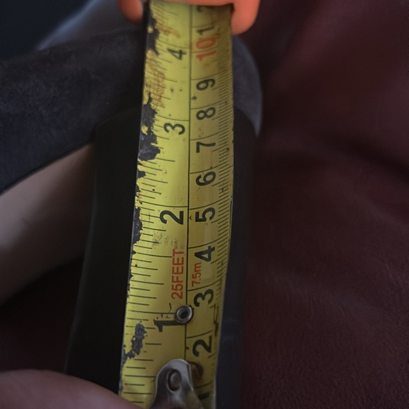 GUCCI Suede Horse Bit Block Heels EUC very nice with a 3-1/2 inch block heel. - Picture 8 of 8